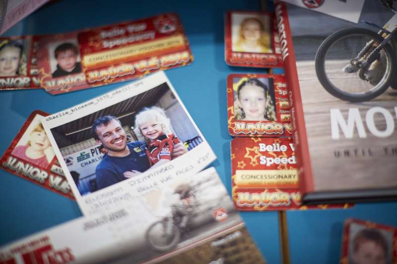 Manchester buries a time capsule on the start line of the new National Speedway Stadium