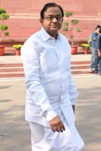 New Delhi: Congress leader P Chidambaram at the Parliament on Nov 21, 2016. (Photo: Amlan Paliwal/IANS)