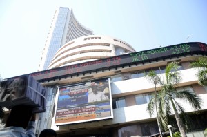 Bombay Stock Exchange. (File Photo: IANS)