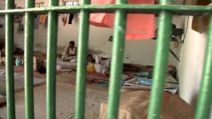 Prisoners in one of the barracks of Tihar Jail, New Delhi. (Photo: Sanjeev Kumar Singh Chauhan/IANS)