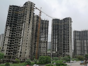 Under-construction buildings. (File Photo: IANS)