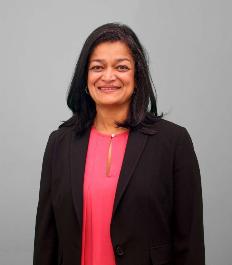 Pramila Jayapal was elected to the House of Representatives on Tuesday, Nov. 9, 2016, from Washington State. A financial analyst by profession, she was born in India and has been a civil rights activist involved in immigrant causes. (Photo: Jayapal Campaign/IANS)