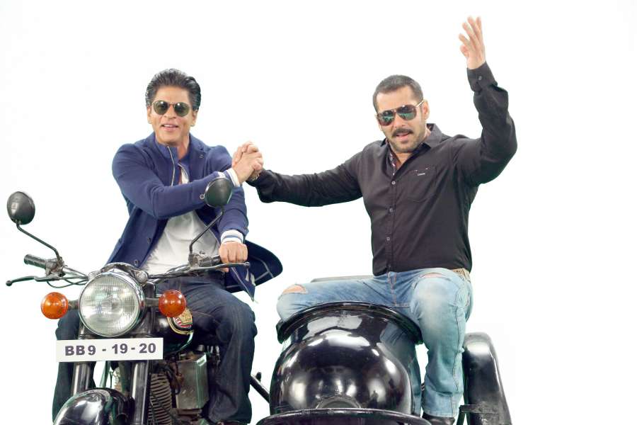 Bollywood superstar Shah Rukh Khan and Salman Khan