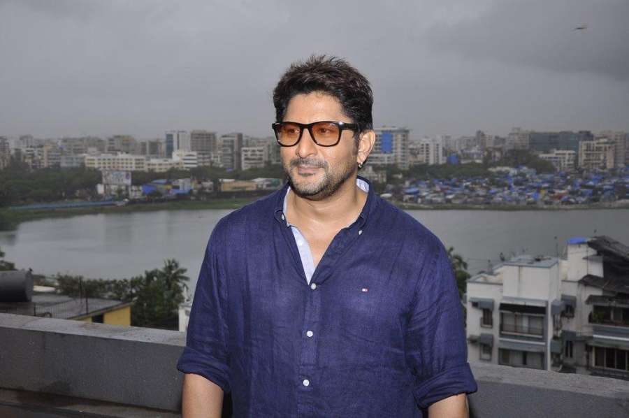 Actor Arshad Warsi during the muhurat of film Welcome to Karachi in Mumbai, on Sept. 5, 2014. (Photo: IANS) by . 