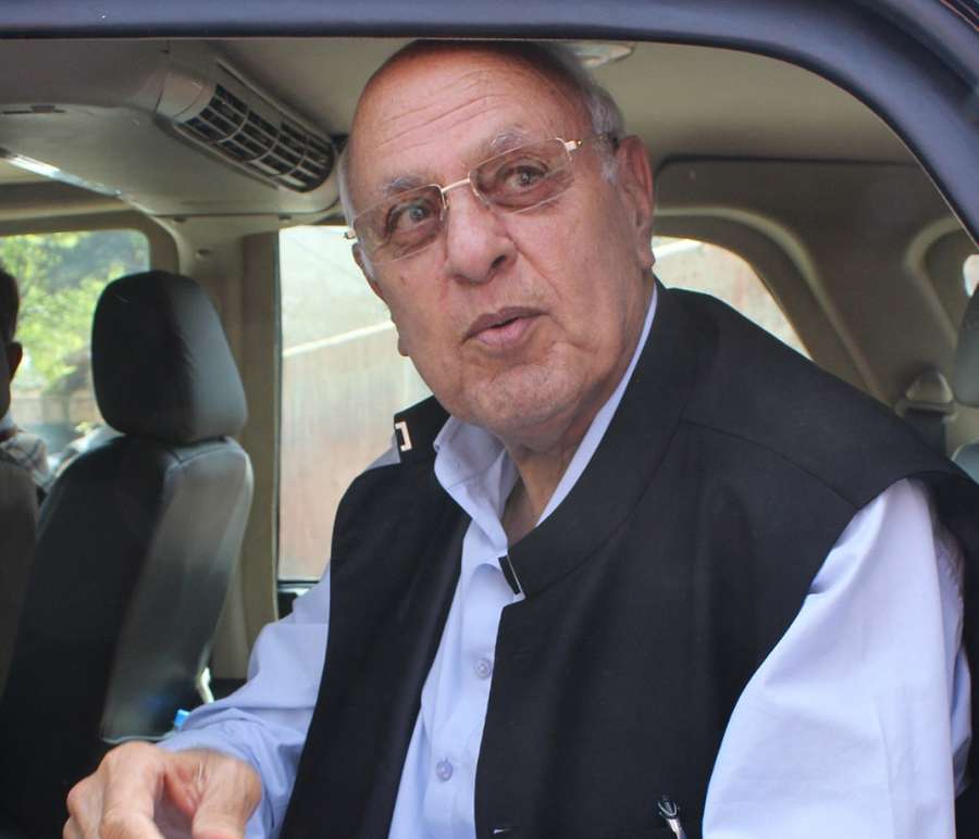 Jammu and Kashmir chief minister Farooq Abdullah. (File Photo: IANS) by . 