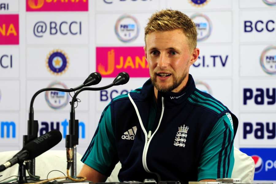 Bengaluru: Joe Root of England addresses during practice session ahead of the third T20 match between India and England in Bengaluru, on Jan 31, 2017. (Photo: IANS) by . 