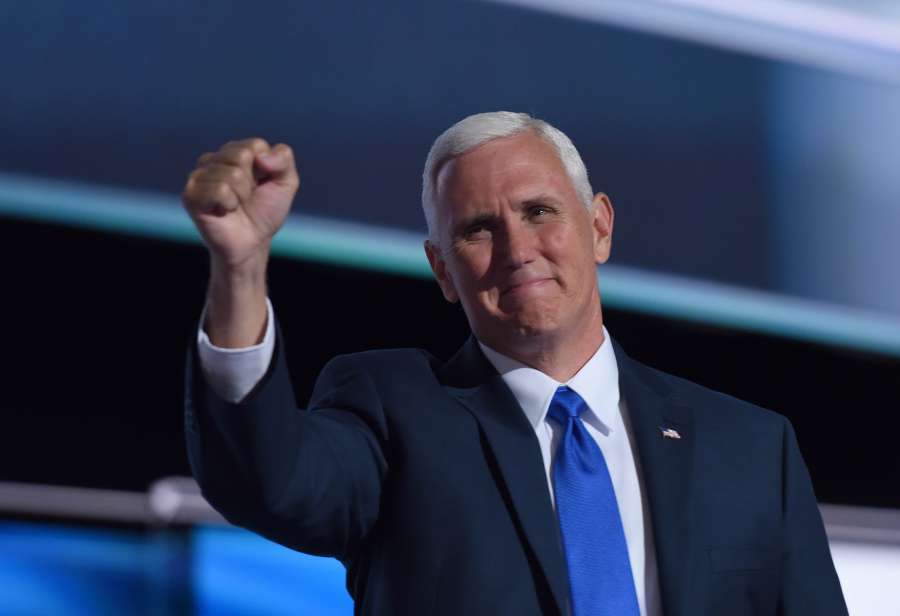 U.S.-PRESIDENTIAL ELECTIONS-VICE PRESIDENT-ELECT-MIKE PENCE-FILE by . 