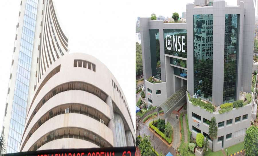 Mumbai: A view of Bombay Stock Exchange (BSE) and National Stock Exchange (NSE). (File Photo: IANS) by . 