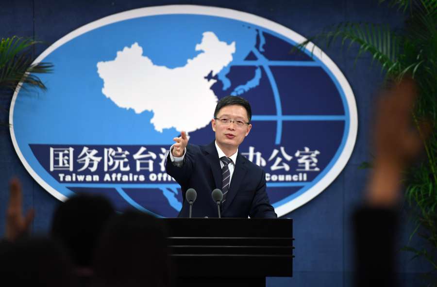 CHINA-BEIJING-TAIWAN AFFAIRS OFFICE-PRESS CONFERENCE (CN) by . 