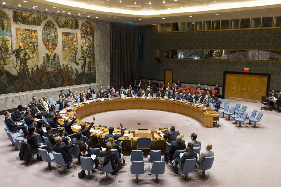 UN-SECURITY COUNCIL-SYRIA SANCTIONS-CHEMICALS WEAPONS-RESOLUTION-FAILING by . 