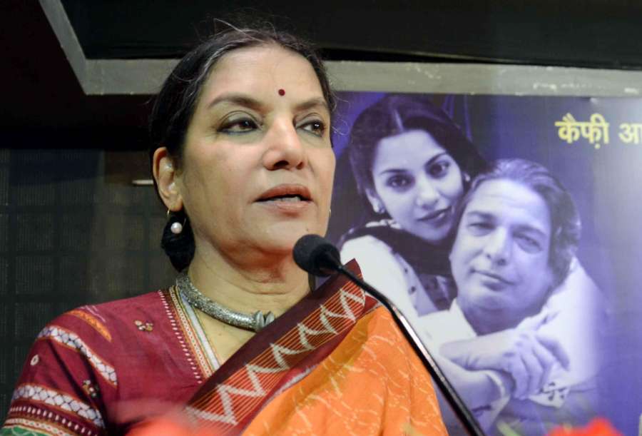 Actress Shabana Azmi. (File Photo: IANS) by .