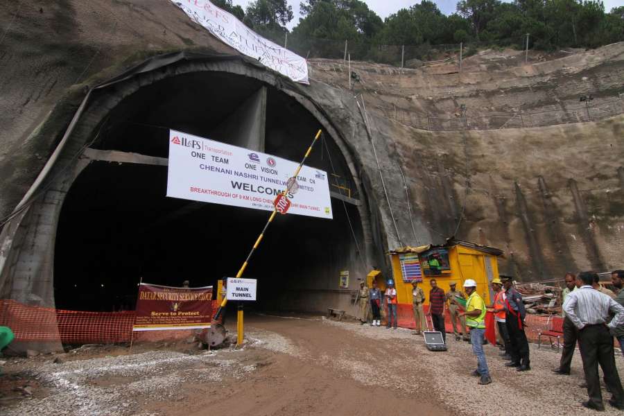 Chenani-Nashri tunnel. (File Photo: IANS) by . 