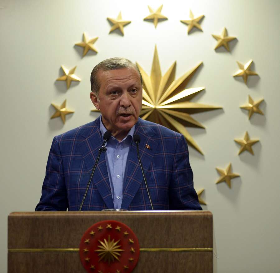 TURKEY-ANKARA-REFERENDUM-TURKISH PRESIDENT-CONSTITUTIONAL AMENDMENTS-ACCEPTANCE by . 
