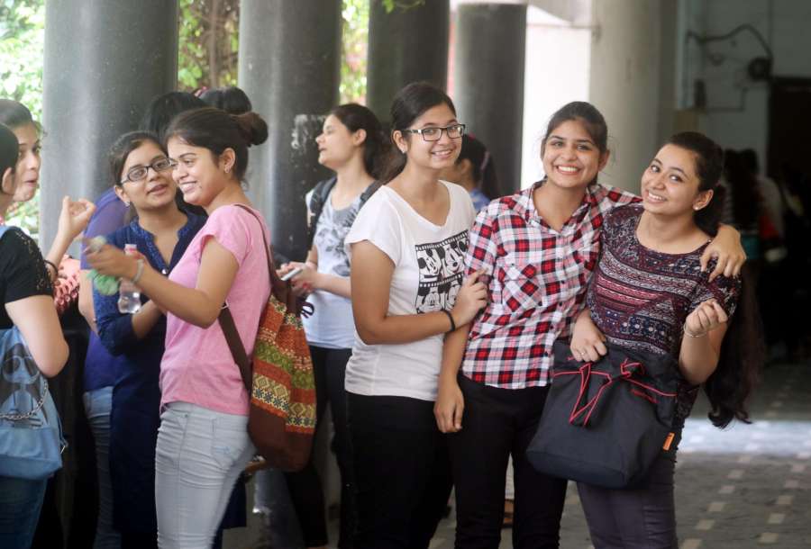 New Delhi: Freshers at Delhi University on Day-2 of their college lives in New Delhi on July 21, 2016. (Photo: IANS) by . 