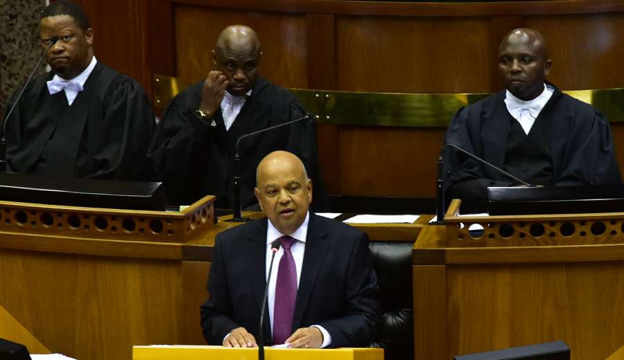 SOUTH AFRICA-CAPE TOWN-BUDGET SPEECH-TAX by . 