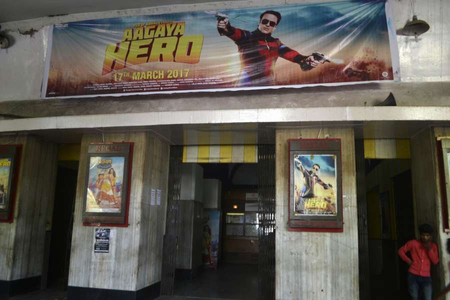 New Delhi: Regal cinema hall in Connaught Place of New Delhi. The 84-year-old cinema hall located in the heart of the national capital will close down on March 31 only to come up as a multiplex. (Photo: IANS) by . 
