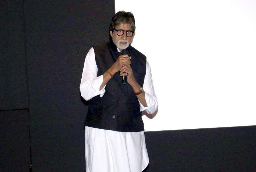 Mumbai: Actor Amitabh Bachchan during the launch of TV Show "Ek Thi Rani Aisi Bhi" in Mumbai on March 30, 2017. (Photo: IANS) by . 