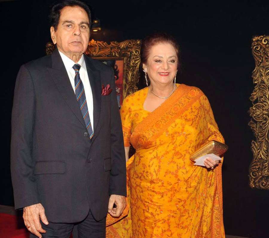 Veteran actor Dilip Kumar along with his wife Saira Banu. (File Photo: IANS) by . 