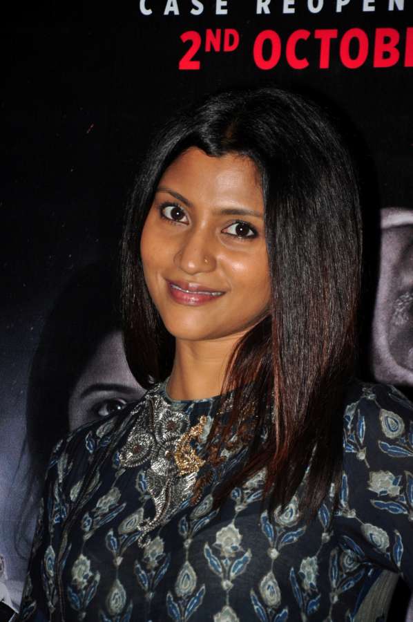 Mumbai: Actress Konkona Sen Sharma during the trailer launch of film Talvar in Mumbai on Aug 22, 2015. (Photo: IANS) by .