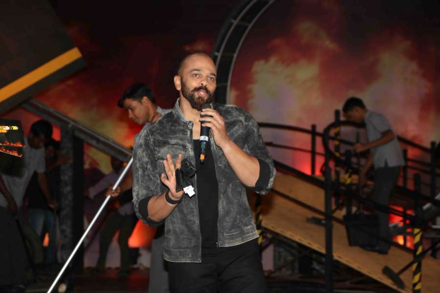 Mumbai: Filmmaker Rohit Shetty during the launch of Colors TV show Khatron Ke Khiladi Season 8 in Mumbai on May 9, 2017. (Photo: IANS) by .