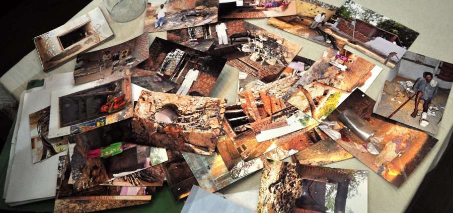 A collage of pictures of Saharanpur violence. (File Photo: IANS) by .