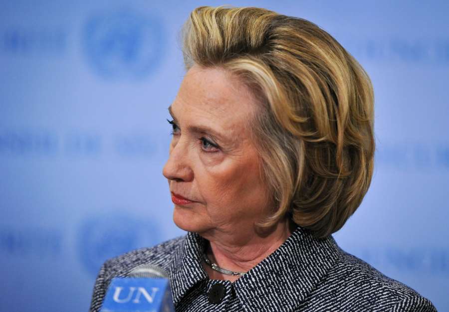 Former Democratic presidential nominee Hillary Clinton. (File Photo: Xinhua/IANS) by .