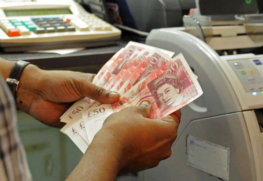 British pound. (File: Xinhua/Then Chih Wey/IANS) by . 