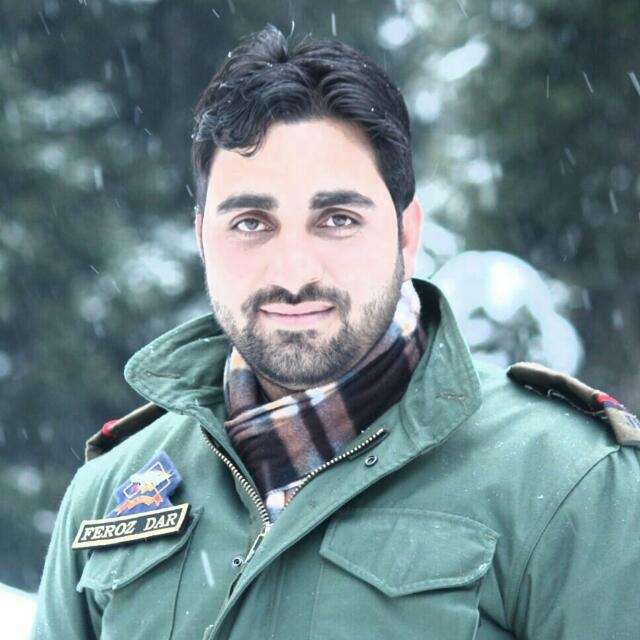 Achabal: SHO Feroz Ahmad Dar, who alongwith five other policemen was killed in a militant ambush near Achabal town in south Kashmir on June 16, 2017. 10-15 heavily armed militants attacked the police party, led by SHO Feroz Ahmad Dar, near Thajiwara and also looted their weapons. Last month, the LeT had issued a stern warning to policemen in the Valley "to quit and return home forthwith, otherwise be prepared to die". (Photo: IANS) by . 