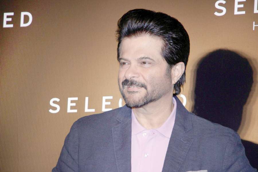Mumbai: Actor Anil Kapoor during the launch Premium menswear collection brand selected Homme store in Mumbai on May 5, 2017. (Photo: IANS) by . 