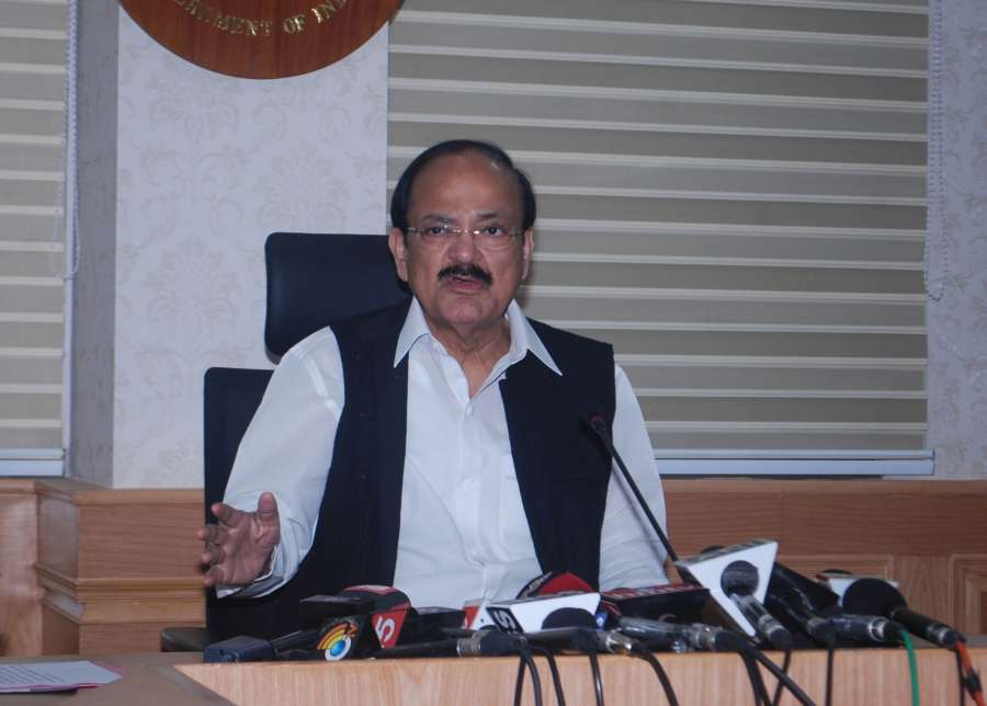 Union Minister for Urban Development, Housing and Urban Poverty Alleviation and Information and Broadcasting M. Venkaiah Naidu. (File Photo: IANS) by .