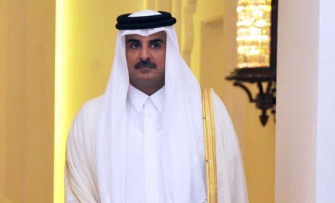 Emir of Qatar Sheikh Tamim Bin Hamad Al Thani. (File Photo: IANS) by .