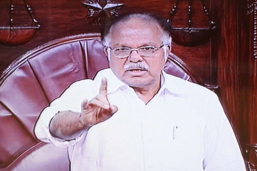 Deputy chairman of Rajya Sabha P. J. Kurien. (File Photo: IANS) by .
