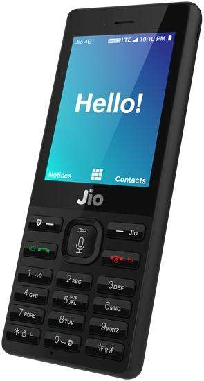 JioPhone. (File Photo: IANS/RIL) by .