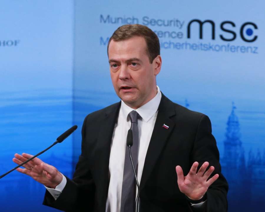 Prime Minister of Russia Dmitry Medvedev. (File Photo: IANS) by . 