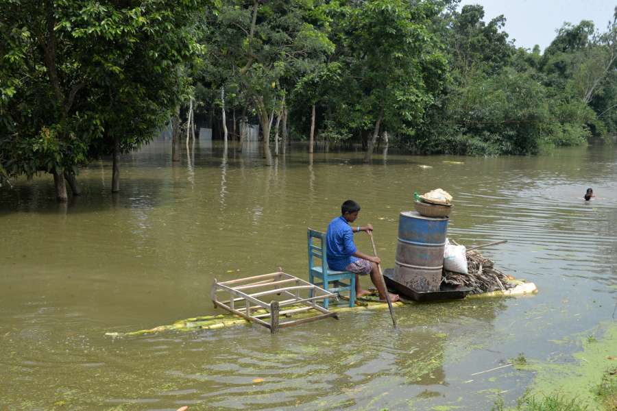 BANGLADESH-SIRAJGANJ-FLOODS by .