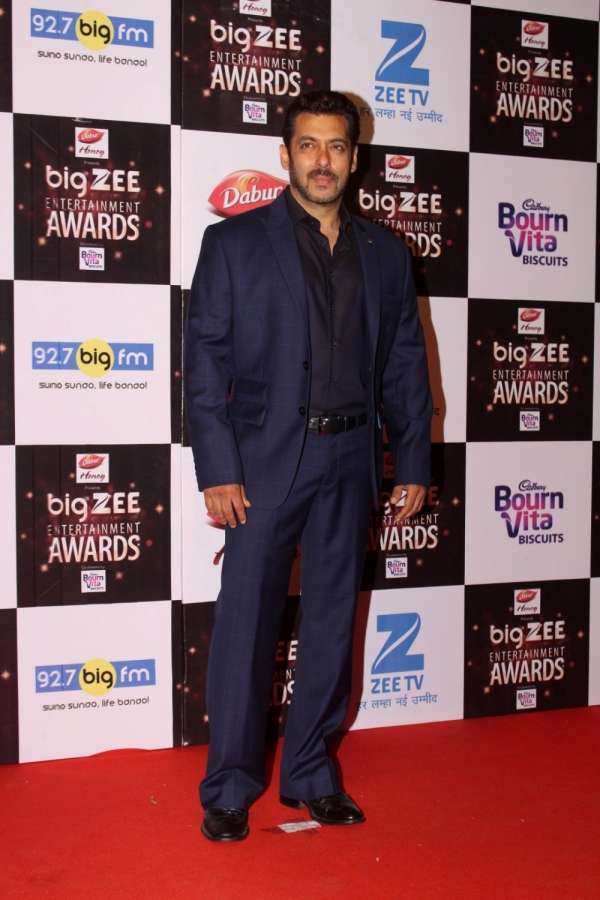 Mumbai: Actor Salman Khan during the Big Zee Entertainment Awards 2017 in Mumbai, on July 29, 2017. (Photo: IANS) by .