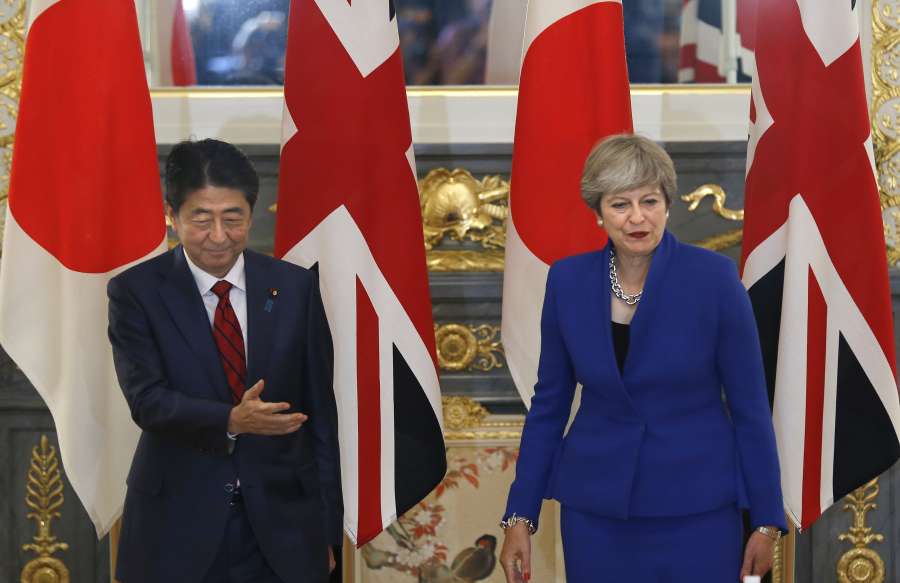 JAPAN-TOKYO-BRITAIN-DIPLOMACY by .