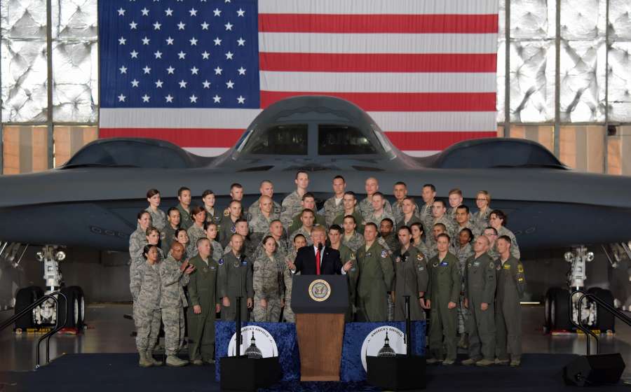 U.S.-MARYLAND-PRESIDENT-TRUMP-JOINT BASE ANDREWS-VISIT by .