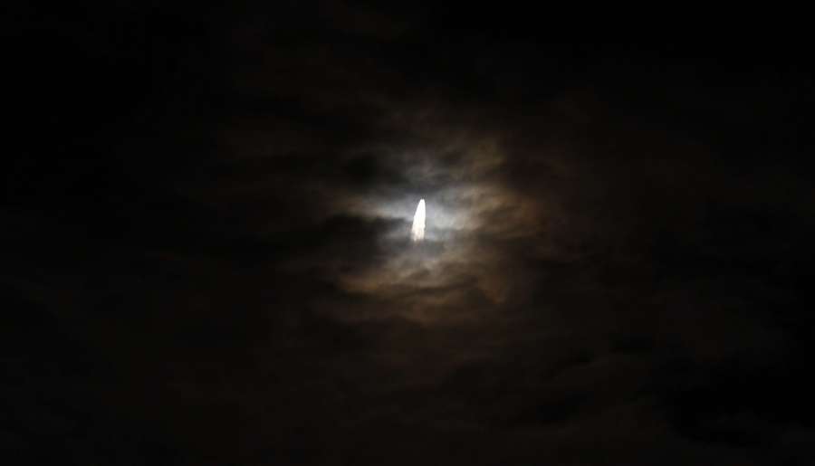 Chennai: Polar Satellite Launch Vehicle (PSLV) rocket blasts off Sriharikota rocket port with 1,425-kg IRNSS-1H satellite -- part of Indian Regional Navigation Satellite System (IRNSS) on Aug 31, 2017. PSLV failed to deliver India's eighth navigation satellite in its intended orbit. (Photo: IANS) by .