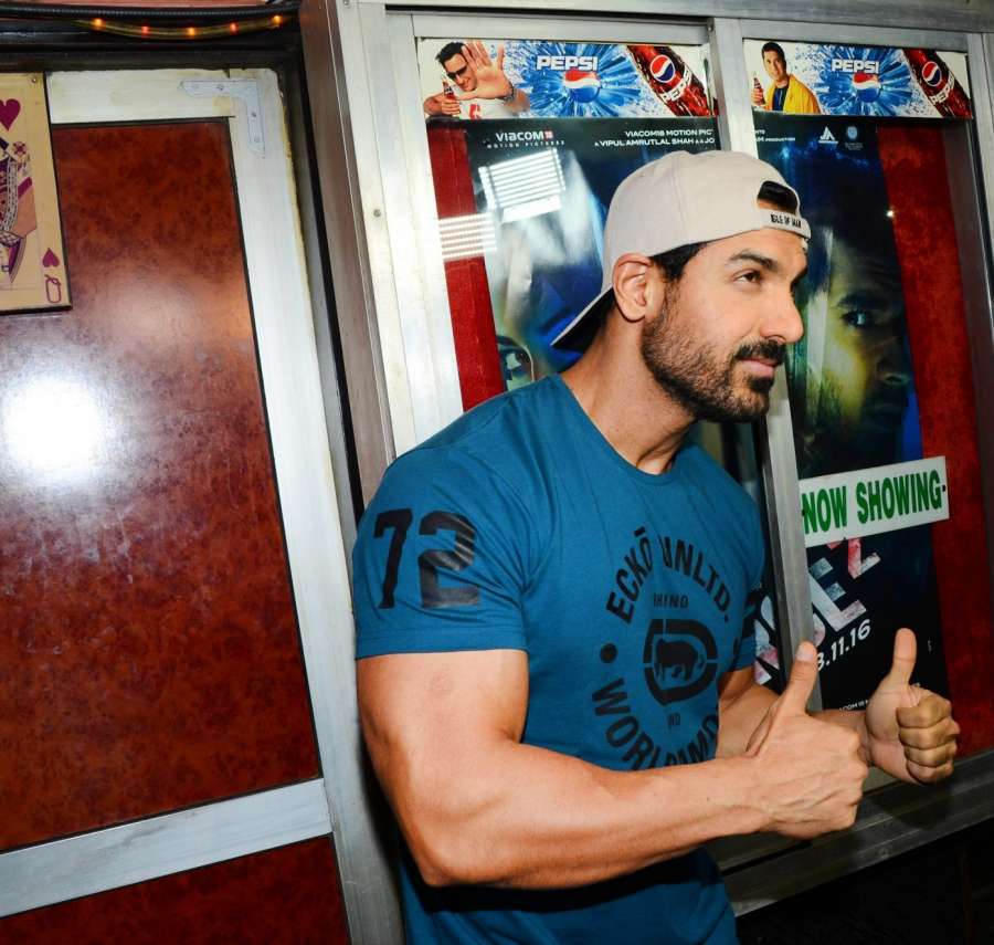 Mumbai: Actor John Abraham during media interaction of the film Force 2, in Mumbai, on Nov 18, 2016. (Photo: IANS) by .