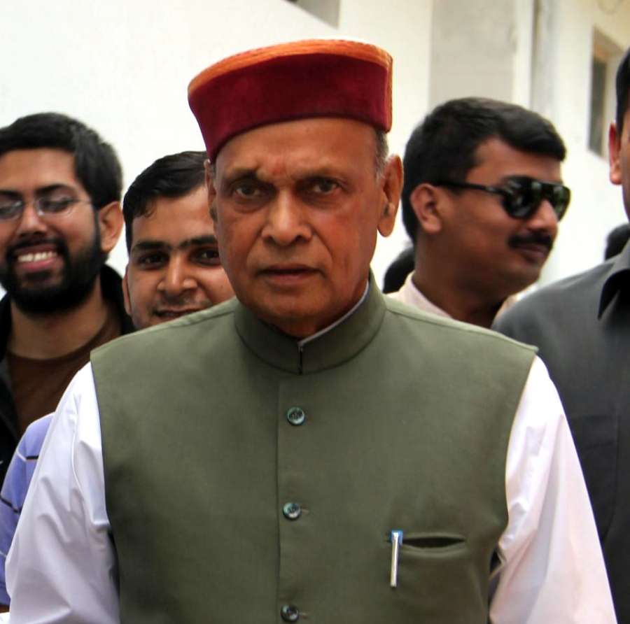 Former Himachal Pradesh Chief Minister and BJP leader Prem Kumar Dhumal. (File Photo: IANS) by .