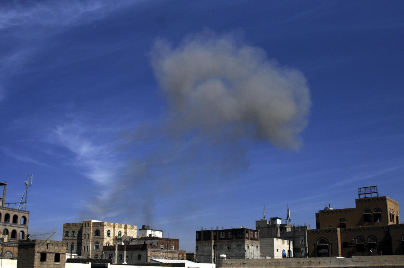 YEMEN-SANAA-AIRSTRIKE by .