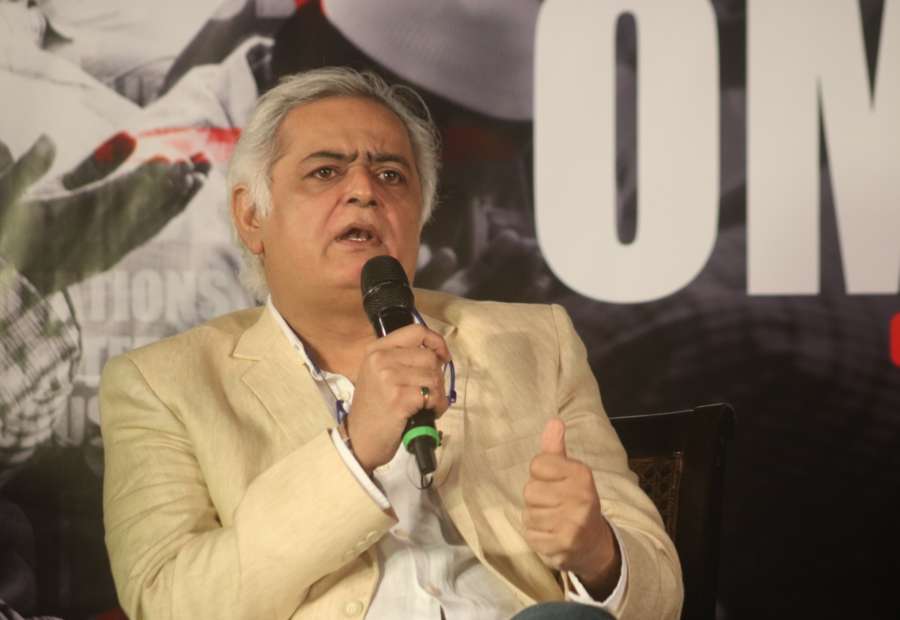 New Delhi: Director Hansal Mehta addresses during the trailer launch of his upcoming film "Omerta" in New Delhi on March 14, 2018. (Photo: IANS) by .