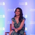 Mumbai: Actress Anushka Sharma during a press conference organised by Standard Chartered Bank, where she was announced its brand ambassador in Mumbai on April 23, 2018. (Photo: IANS) by . 