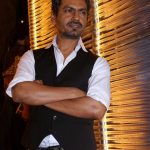 Mumbai: Actor Nawazuddin Siddiqui during the success party of his film "Babumoshai Bandookbaaz" in Mumbai on Aug 31,2017. (Photo: IANS) by . 