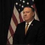 United States Secretary of State Mike Pompeo speaks at a news conference in New York after his meeting with Kim Yong Chol, the representative of North Korean leader Kim Jong Un. (Photo: IANS/AL) by .