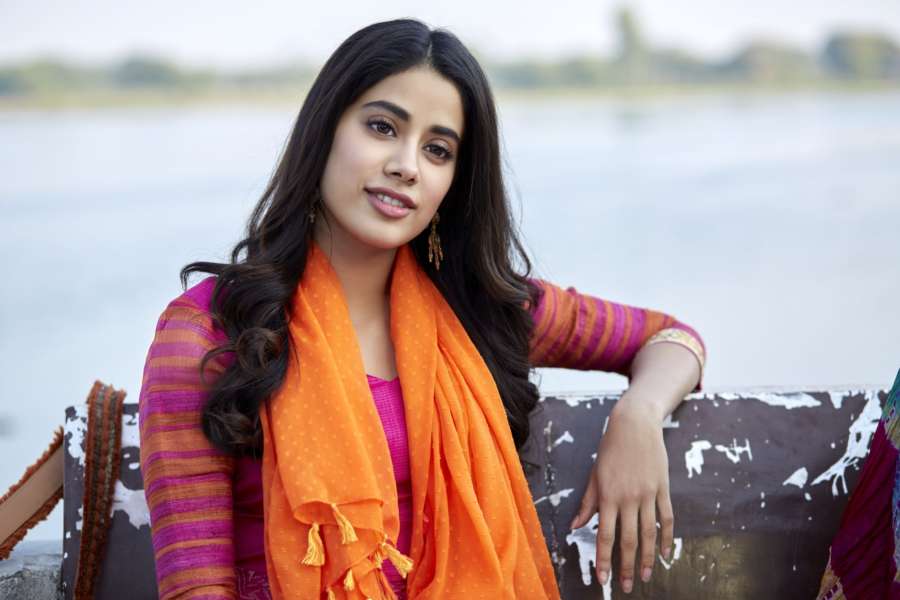 Actress Janhvi Kapoor. by .
