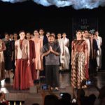 Mumbai: Designer Sanjay Garg unveiled his collection with models during the opening show of Lakme Fashion Week Winter/Festive 2017 on Aug 16, 2017. (Photo: IANS) by .