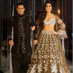 Mumbai: Actors Salman Khan and Katrina Kaif walk on the ramp as show-stoppers for Fashion designer Manish Malhotra's Haute Couture 2018 show at JW Marriot in Mumbai on Aug 1, 2018. (Photo: IANS) by .