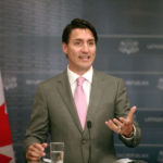 LATVIA-RIGA-CANADA-PM-VISIT-COMMITMENT by . 